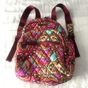 essential compact backpack vera bradley